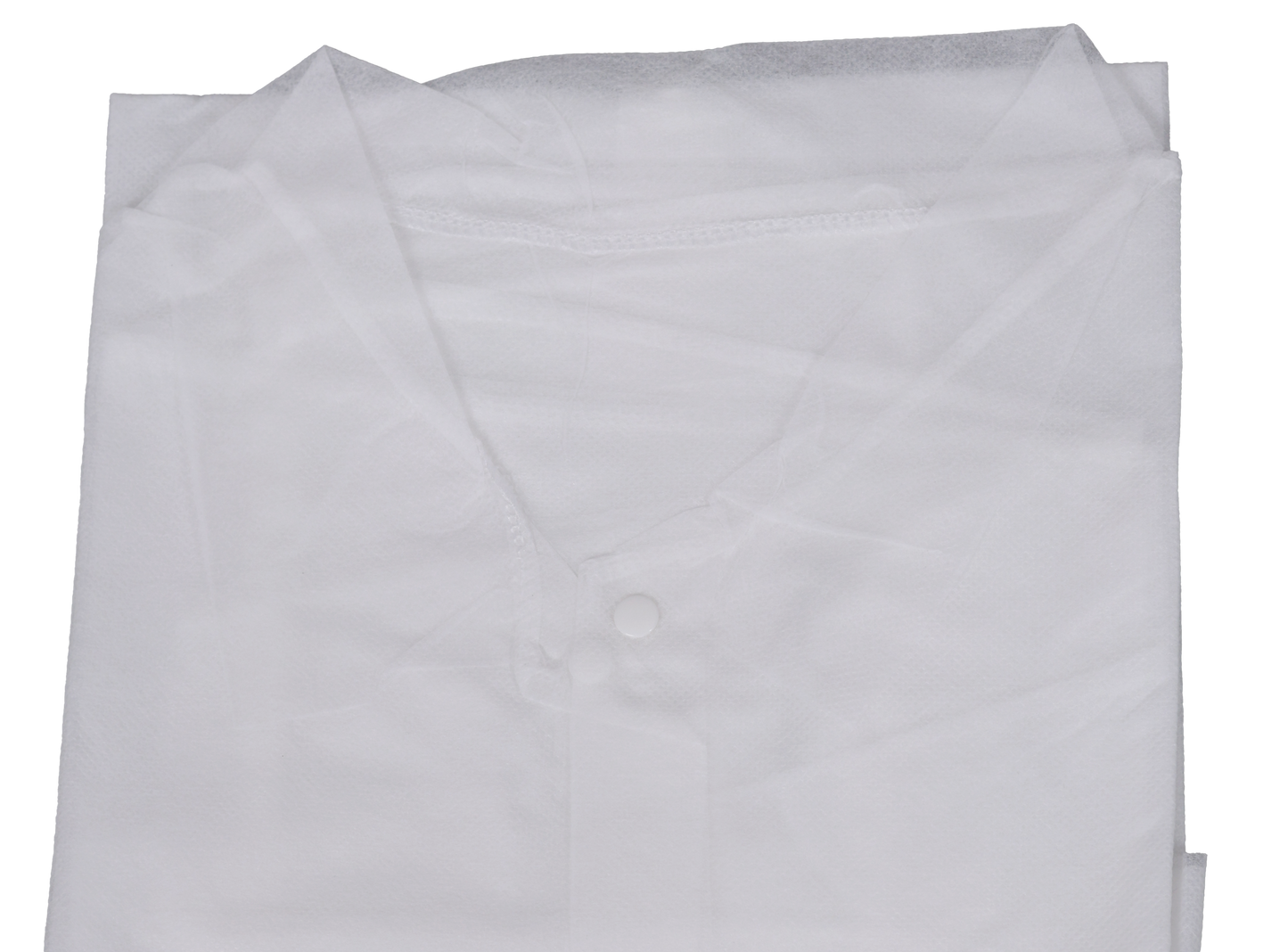 Lab Coat Universal Size White, 50 Count