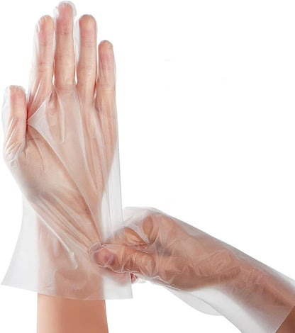 Transparent Hybrid Gloves, 2000 Count